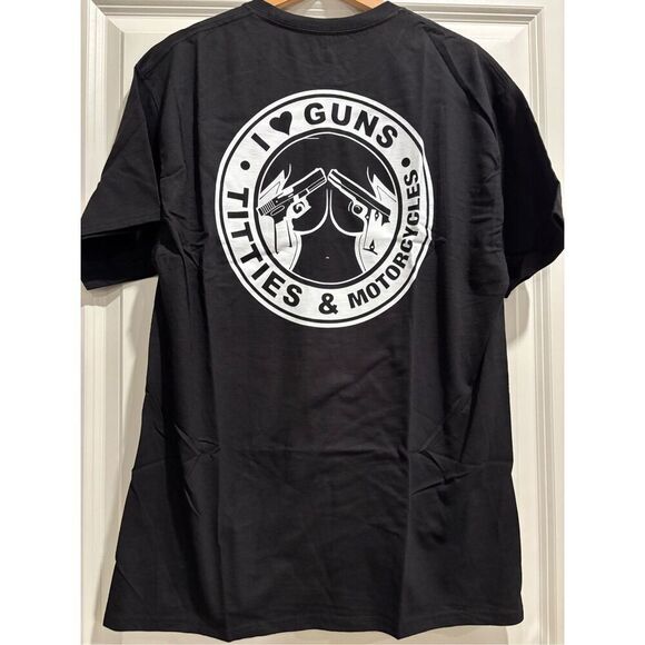 I Love Motorcycles T-shirt size Large - Picture 1 of 3